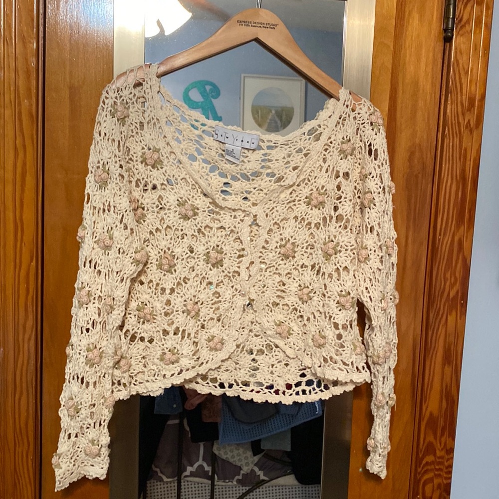 Crochet cardigan